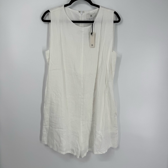 NWT Banana Republic PINNACLES LINEN ROMPER - Picture 3 of 13